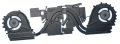 HP ZBook Studio G3 G4 Cpu Soğutucu Fan Heatsink 922945-001 900285-001