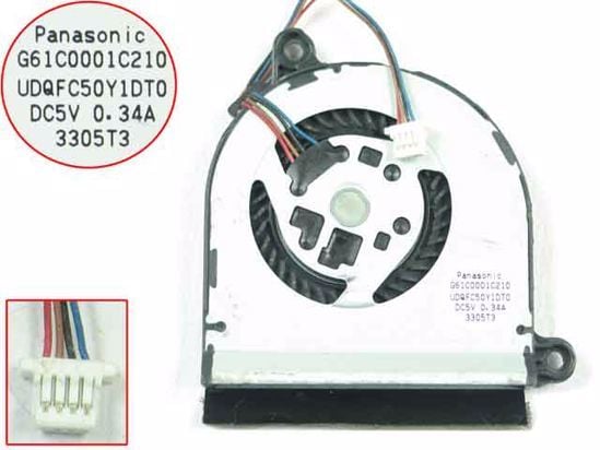 Toshiba KiraBook UDQFC50Y1DT0 G61C0001C210 Soğutucu Fan
