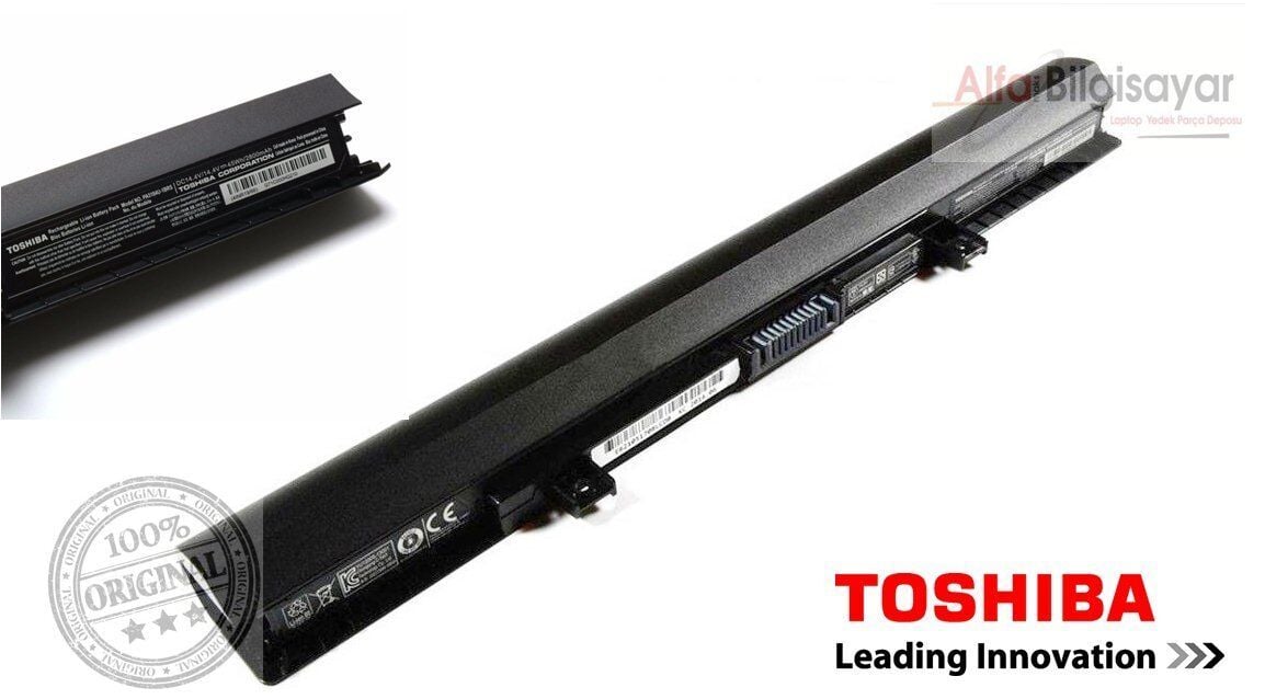 Orjinal Toshiba Satellite Siyah C50-B, C50-C C50D-B, C50Dt-B, C50t-B C55-B C55D-B C55-C C55D-C C55Dt-B C55Dt-C C55t-B C55t-C C70-C C70D-C C70Dt-C C70t-C L50-B L50-C L50D-B L50D-C L50Dt-B L50Dt-C L50t-B L50t-C L55-B L55D-B L55Dt-B L55t-B Batarya Pil