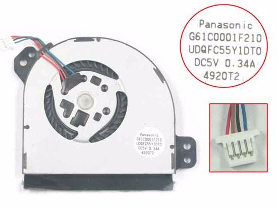 Toshiba Tablet WT310 G61C0001F210 Soğutucu Fan