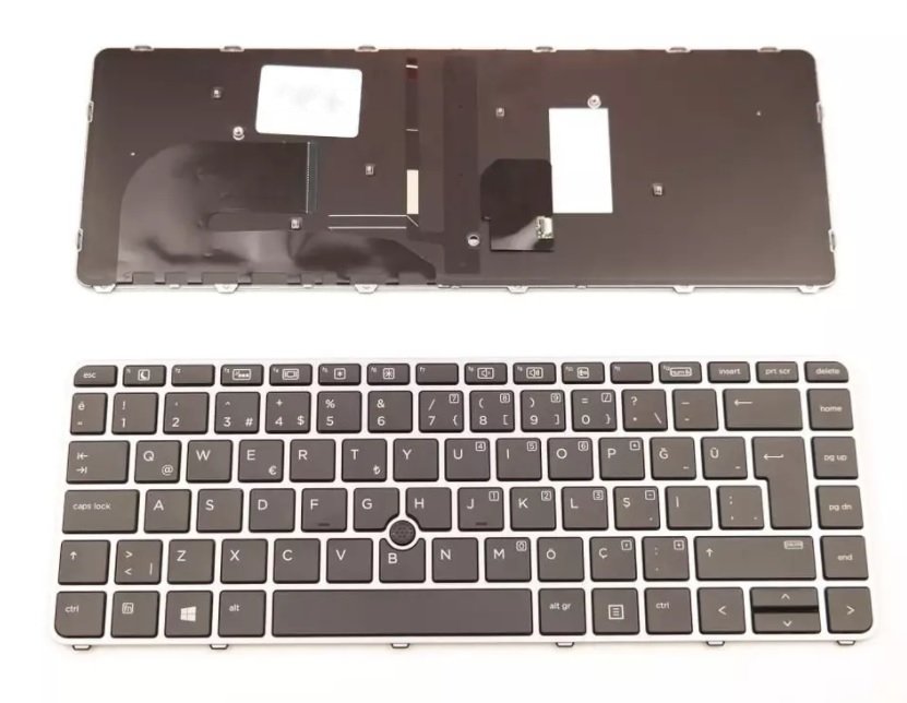 HP EliteBook 840 G3 840 G4 745 G3 745 G4 Klavye Tuş Takımı 819876-141