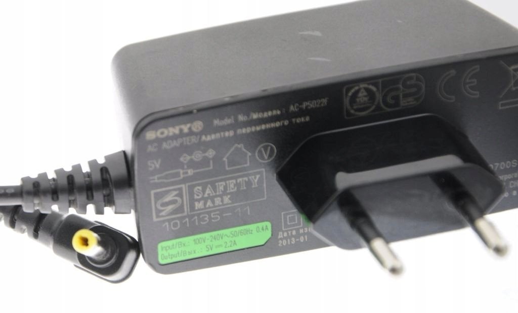 Orijinal Sony Vaio 5V 2.2A Notebook Adaptör Şarj Aleti AC-P5022F