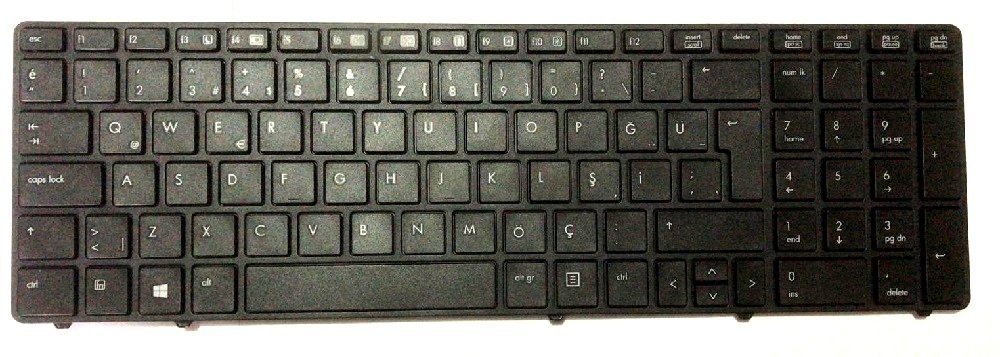 HP Probook 6560B 6565B 6570B Klavye Tuş Takımı 701988-141 9Z.N6GSF.M0T