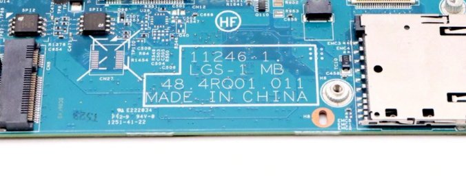 Lenovo Thinkpad X1 Carbon Gen 1 Anakart: Doğru 48.4RQ01.011-1 Seçimi anakart görsel 3