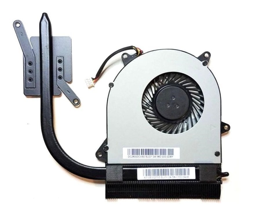 Orijinal Lenovo ideapad B50-50 Notebook Soğutucu Cpu Fan Heatsink AT10E0020S0