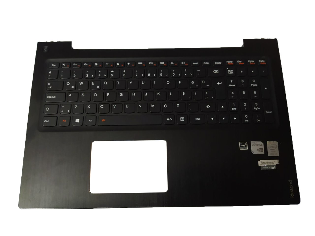 Lenovo Orijinal ideapad U530 U530 Touch 20298 80AS Notebook Klavye Dahil Üst Kasa