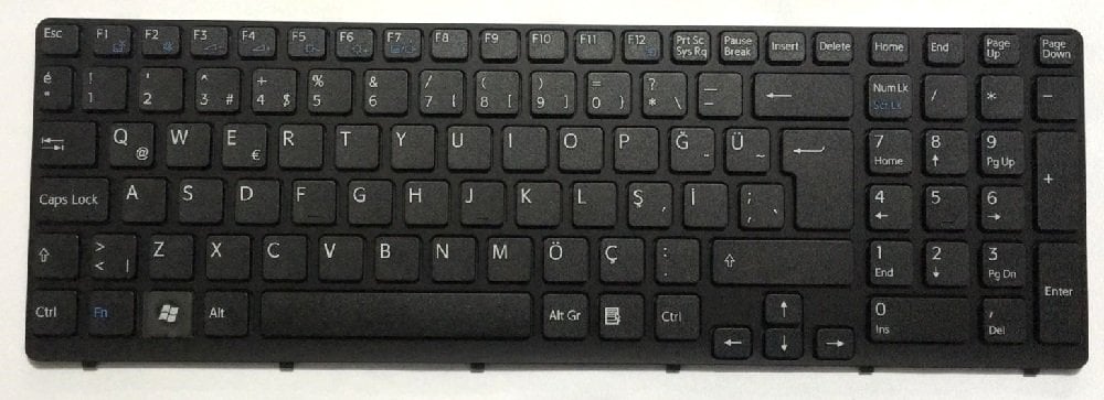 Sony Vaio SVE15 SVE151 Klavye Tuş Takımı 149032031TR