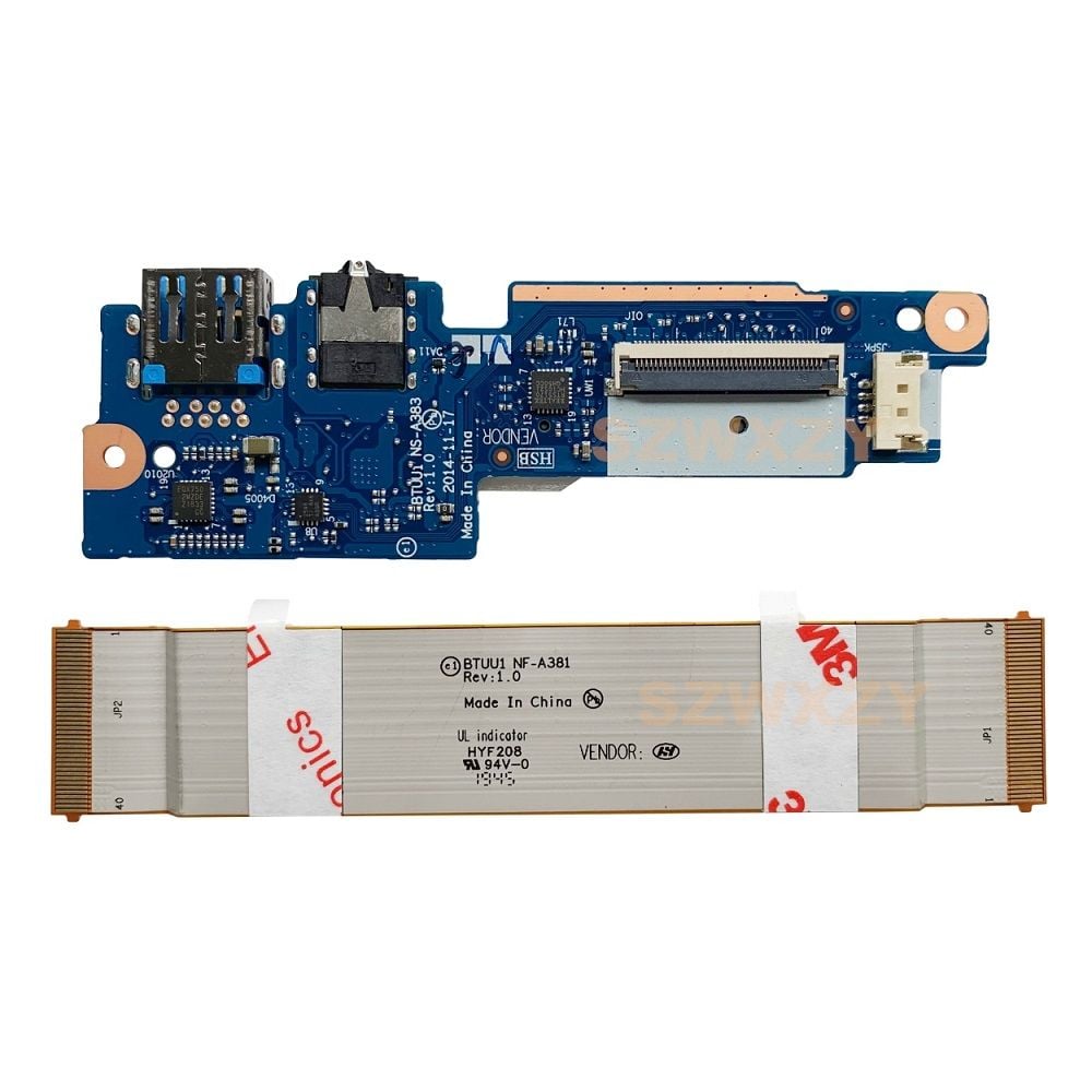 Lenovo Orijinal Yoga 5C50H35680 DA30000ES30 Notebook Audio Jack SD Kart USB Port Board
