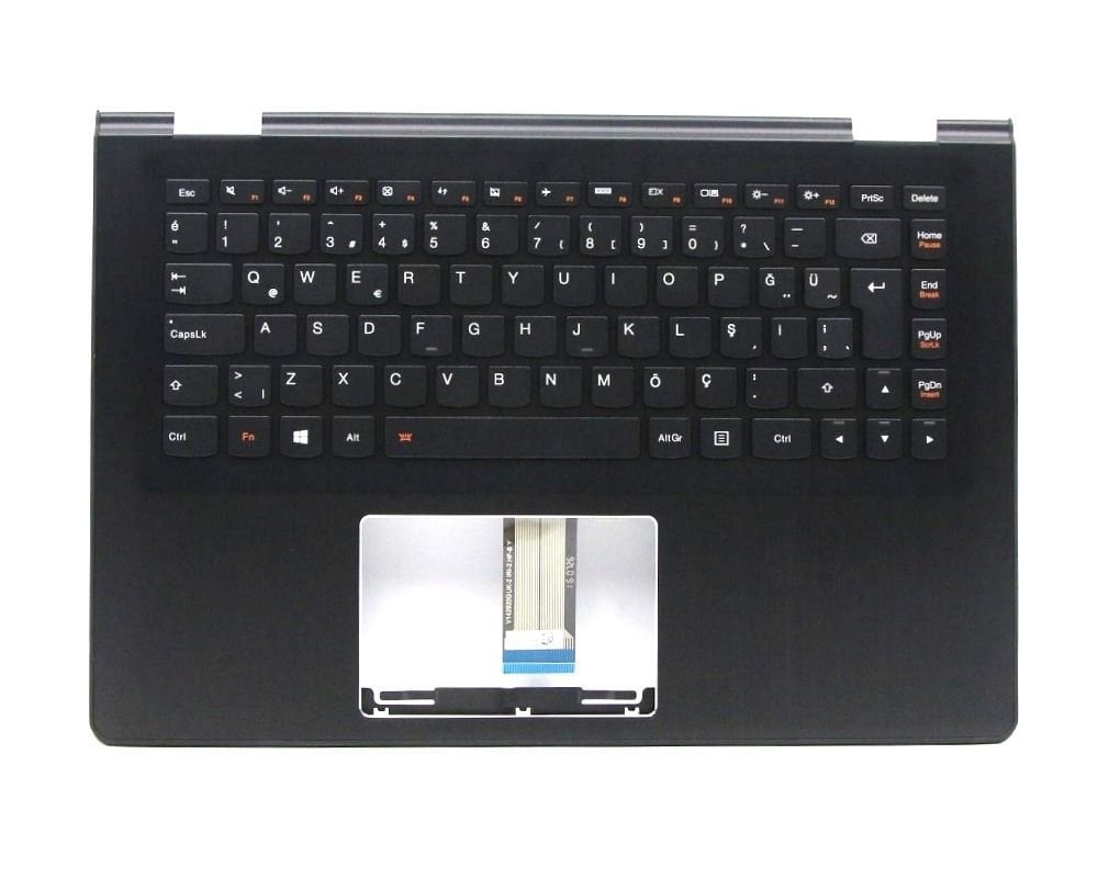 Lenovo Orijinal Yoga 500-14ISK 80R5 Notebook Klavye Dahil Üst Kasa 460.03R05.0005