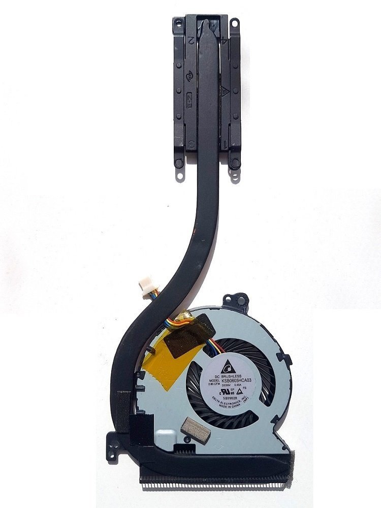 Orijinal Dell Latitude 7250 E7250 Notebook Cpu Sogutucu Cooling Heatsink Fan