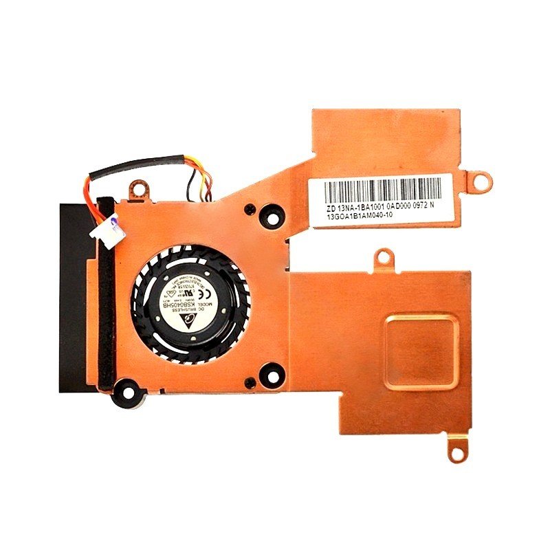 Orijinal Asus Eee Pc 1001HA 1005HA Cpu Soğutucu Heatsink Fan 13NA-1BA1001