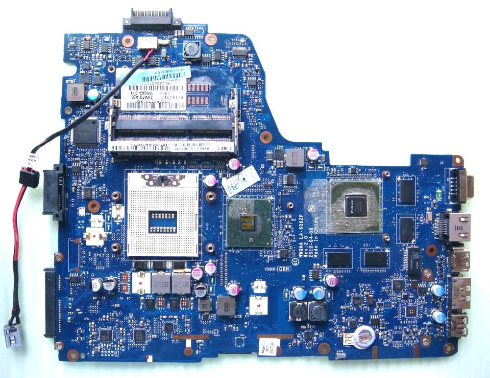 Toshiba A660 A665 Geforce G330M Ekran Kartlı Notebook Anakart LA-6062P