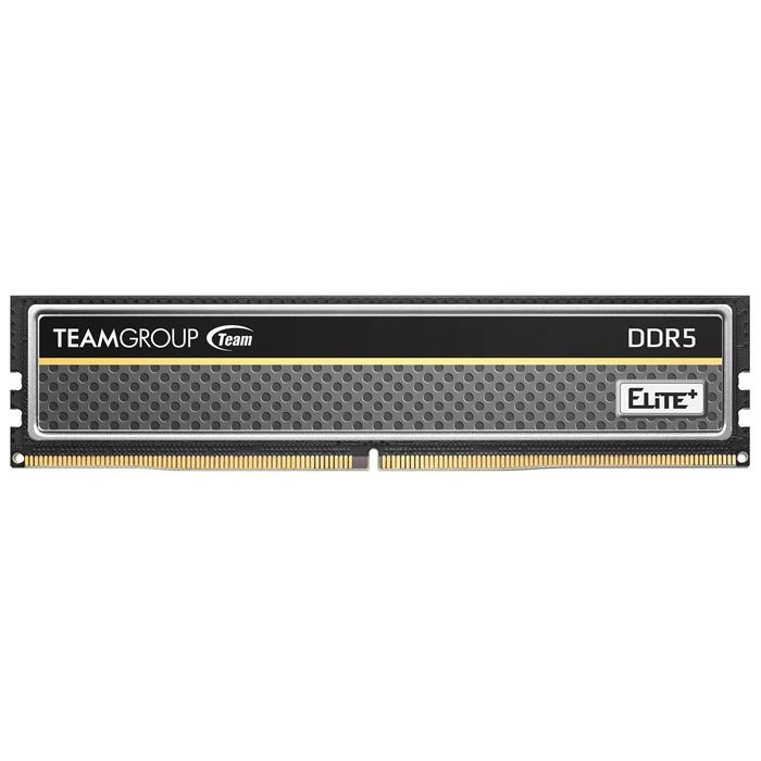 Team Elite Plus Black 16GB (1x16GB) 4800 Mhz DDR5 CL40 Gaming Ram TPBD516G4800HC4001