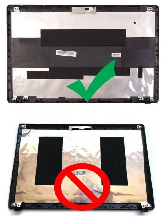 Lenovo Orijinal ideapad 90200467 AP0N2000410 Notebook Ekran Arka Kasası Lcd Cover