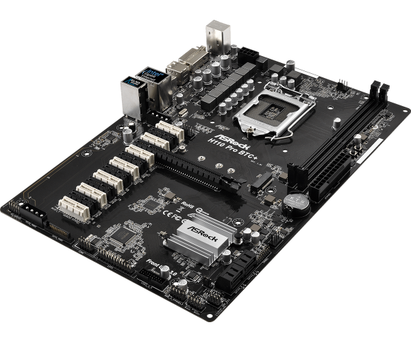 ASRock H110 Pro BTC+ LGA 1151 Soket Anakart+ Intel Pentium G4400 İşlemci + 4GB DDR4 RAM