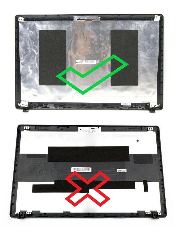 Lenovo Orijinal ideapad 60.4SH32.021 60.4SH32.011 Notebook Ekran Arka Kasası Lcd Cover