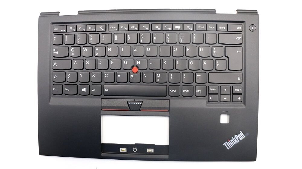 Orijinal Lenovo Thinkpad 01AV163 01AV202 Almanca Klavye Dahil Üst Kasa