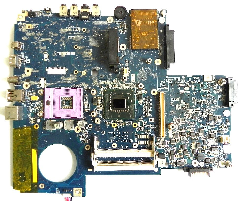 Toshiba P200 P205 On Board Notebook Anakart LA-3441P