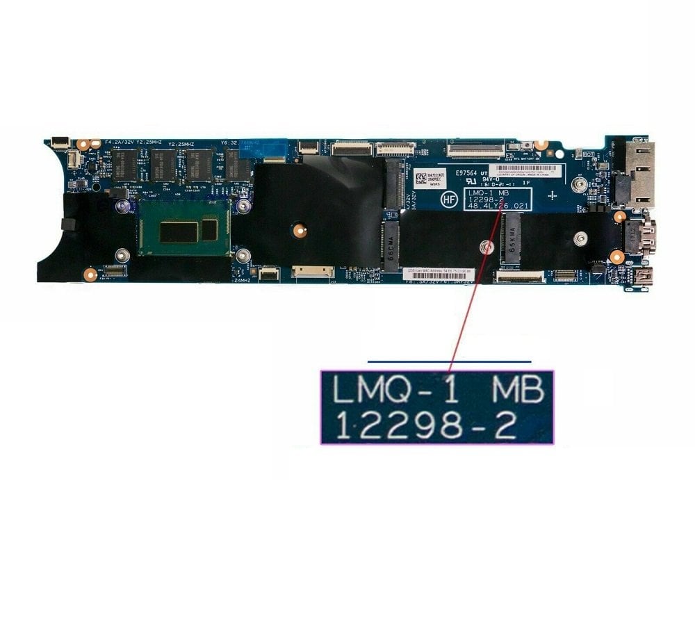 Lenovo Thinkpad X1 X1C Carbon i7-4600U SR1EA İşlemcili On Board Notebook Anakart 48.4LY26.021