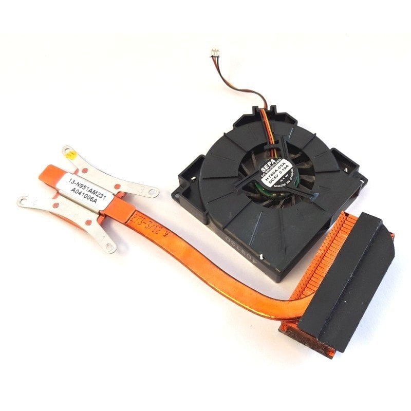 Orijinal Asus M6N M6000 M6 Cpu Soğutucu Heatsink Fan 13-NC03AM010 13-N951AM231