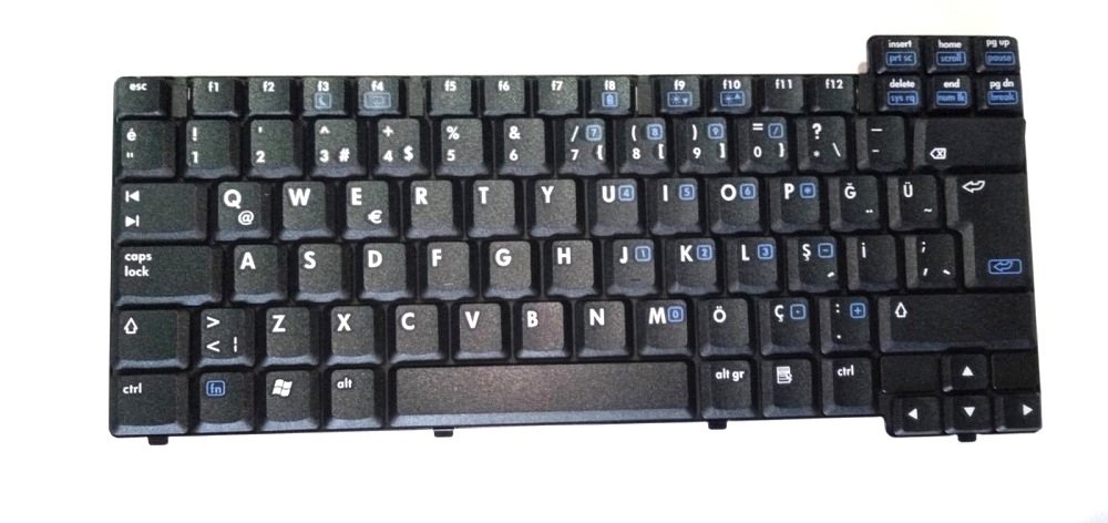 Hp Compaq NC6100 NC6110 NC6120 NX6110 NX6310 NX6320 Klavye Tuş Takımı 9J.N7182.A0T 405963-141