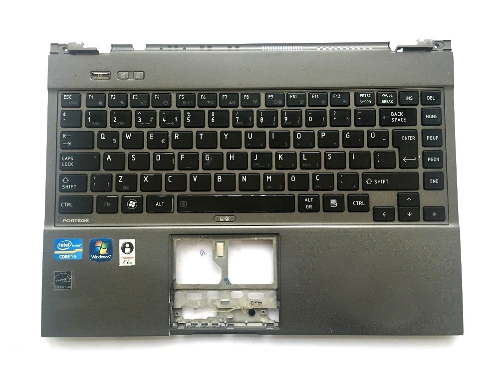 Orijinal Toshiba Portege Z930 Z830 Notebook Klavye Dahil Üst Kasa GM903241812A