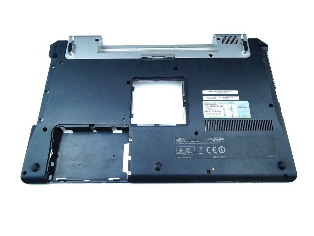 Sony Vaio VGN-FW VGNFW PCG-3J1M Alt Kasa Bottom Case 013-020A-8129-B