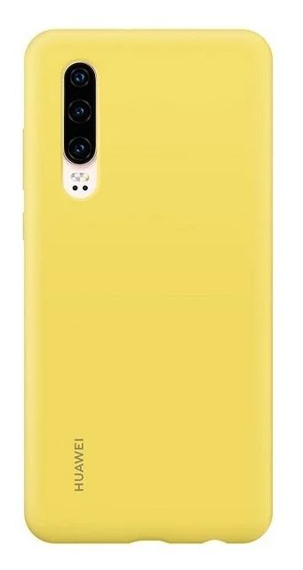 Huawei P30 Dual Sim ELE-L29 Telefon Koruyucu Silikon Kılıf Sarı 51992852