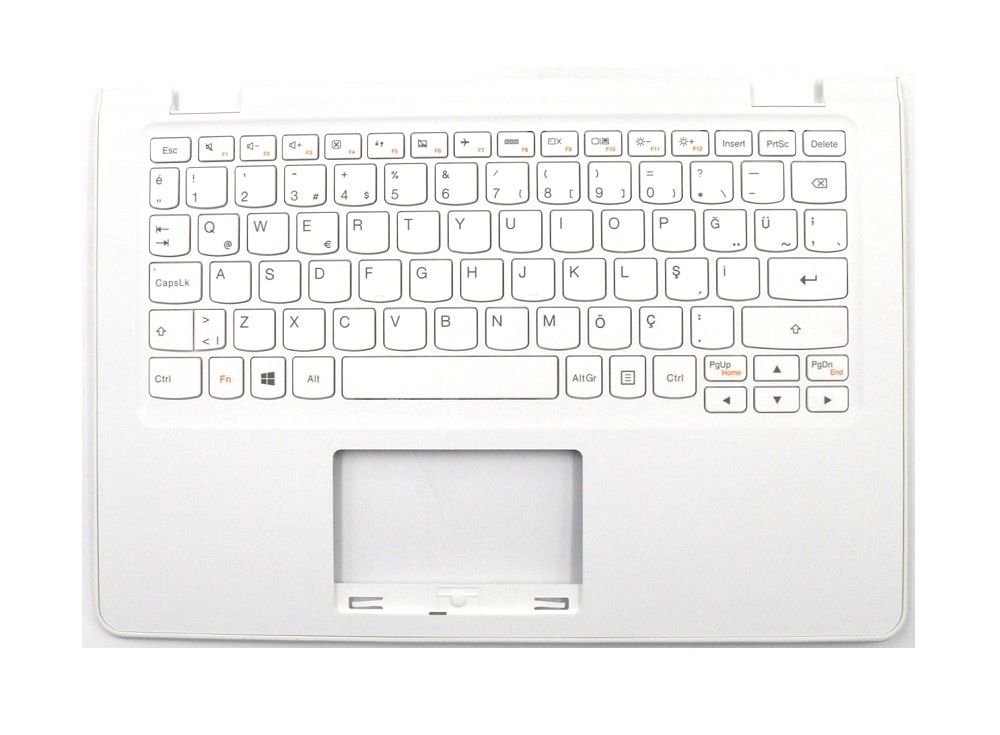 Lenovo Orijinal Yoga 300-11IBY 80M0 Notebook Klavye Dahil Üst Kasa