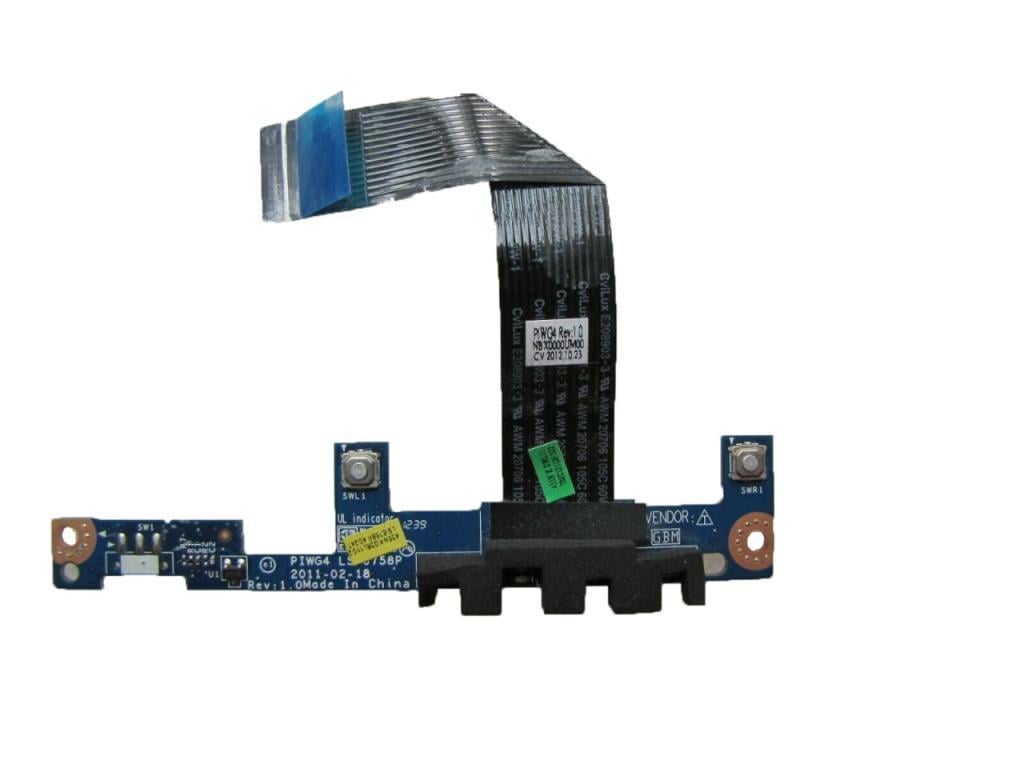 Orijinal Lenovo ideapad G780 Touchpad Media Buton Board LS-6758P