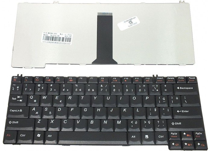 Lenovo 25007772 Y510 Y530 4051 4151 Notebook Klavye Laptop Tuş Takımı