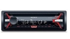 Orjinal Sony CDX-G1100U CD/USB Oto Çalar USB ve AUX Girişli Oto Teyp Kafası Front Ön Panel Dijital Medya Alıcısı