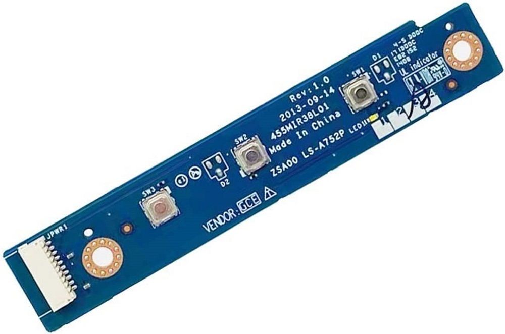 Orijinal Lenovo 455MIR38L01 90005316 LS-A752P All in One Tetik Power Switch Buton Board