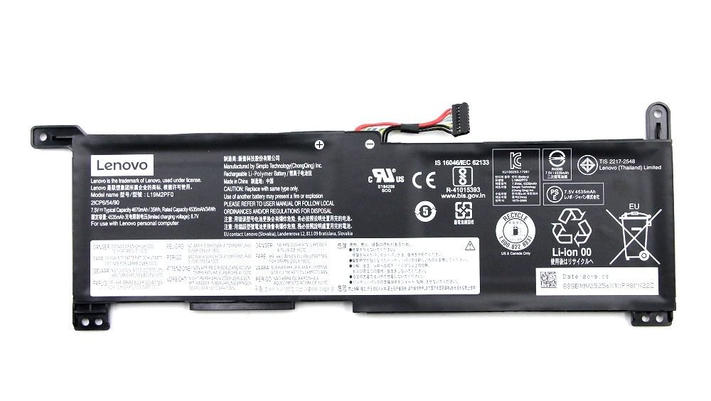 Orijinal Lenovo ideapad Slim 1-11AST-05 81VR Notebook Batarya Laptop Pil