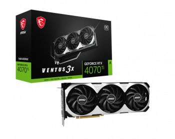 MSI GEFORCE RTX 4070 TI VENTUS 3X 12G OC 12GB GDDR6X HDMI DP 192BİT