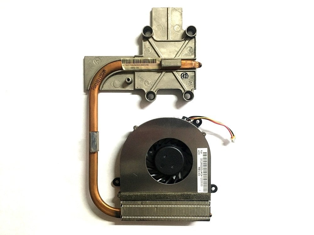 Orijinal Lenovo ideapad Y550P Notebook Soğutucu Cpu Heatsink Fan AT06000A0X0