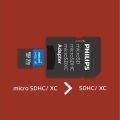 PHILIPS 64GB MICRO SDXC 100 MB/S C10 FM64MP65B/00