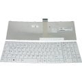 Toshiba Satellite L870 L870D L875 L875D Klavye Tuş Takımı Beyaz