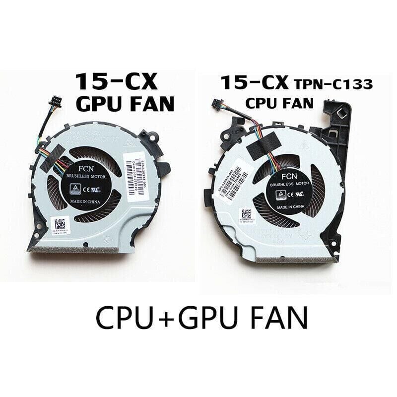 HP Pavilion Gaming 15-CX TPN-C133 L20334-001 DFS481305MC0T, DC28000KYF0 Gpu Cpu Sağ Sol Fan Takımı