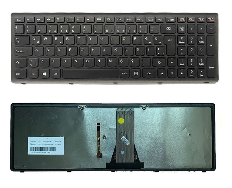 Lenovo S510 S510P 20287 20245 20263 Flex 15 Notebook Klavye Laptop Tuş Takımı - Backlit