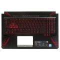 Asus FX80 FX80G FX504 FX504G FX504GE Klavye Dahil Üst Kasa 3BBKLTAJNL0