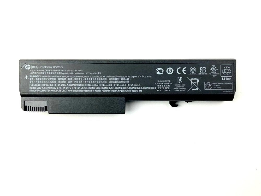 Orijinal Hp EliteBook 6930P 8440P 8440W Notebook Batarya Laptop Pil