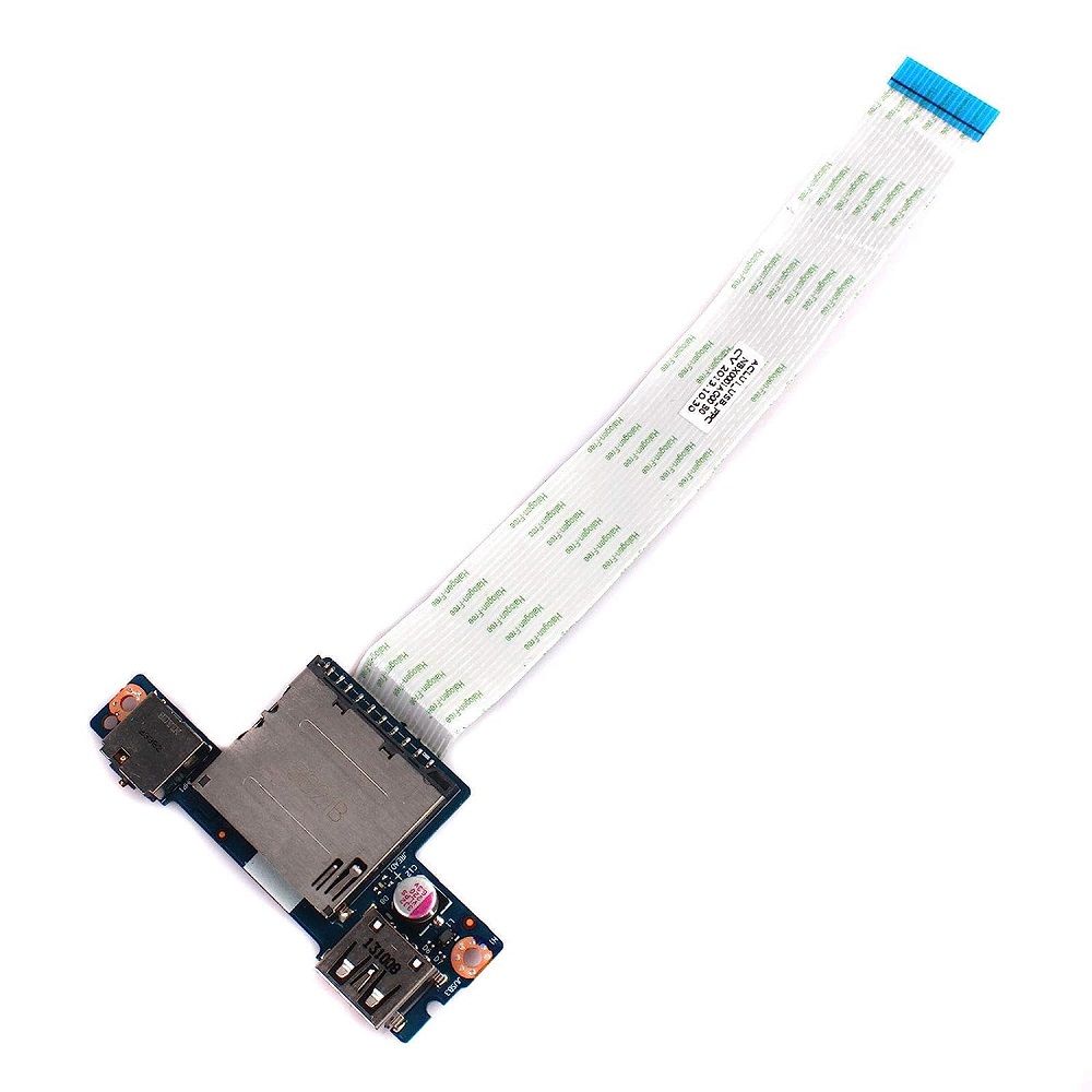Lenovo Orijinal G40-30 G40-45 Notebook Audio Jack SD Kart USB Port Board