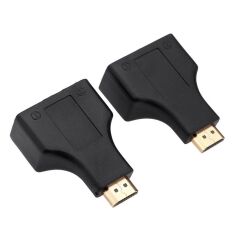 Hdmi RJ45 CAT5 CAT6 Extender Uzatıcı Uzatma Aparatı Adaptör