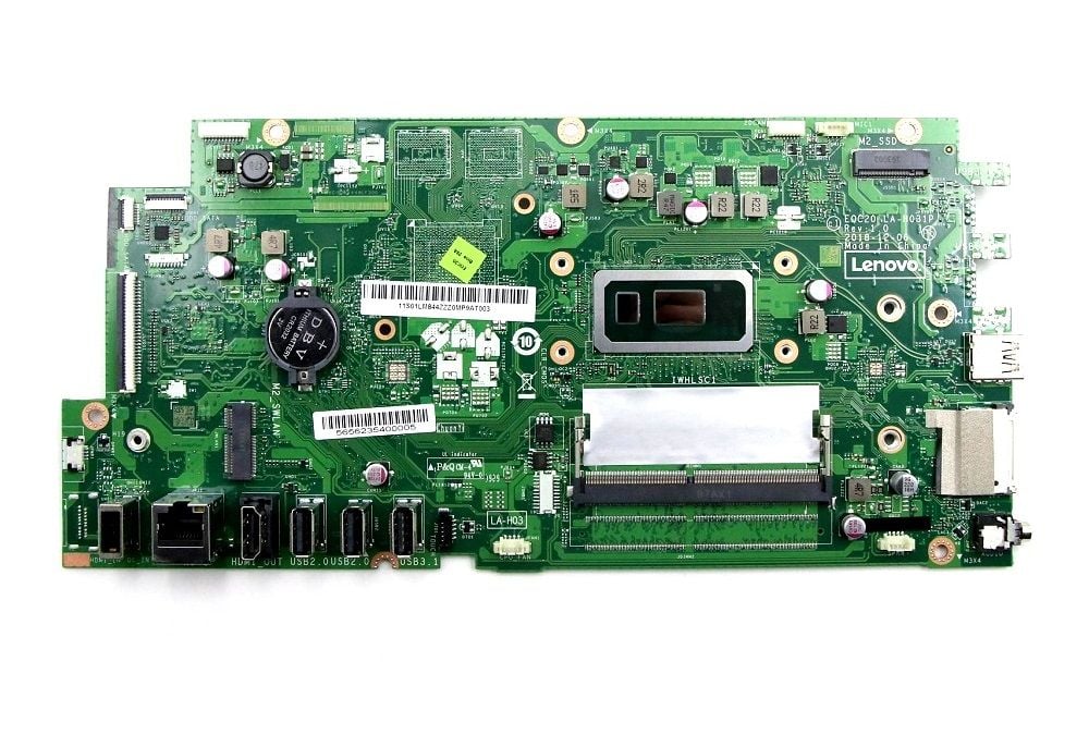 Orijinal Lenovo ideacentre A340-22IWL F0EB SRESL Pentium 5405U All in One Anakart