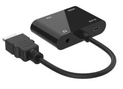 Hdmi To Hdmi + Vga Monitör Çevirici Ps4 Dönüştürücü Switch Splitter Adaptör