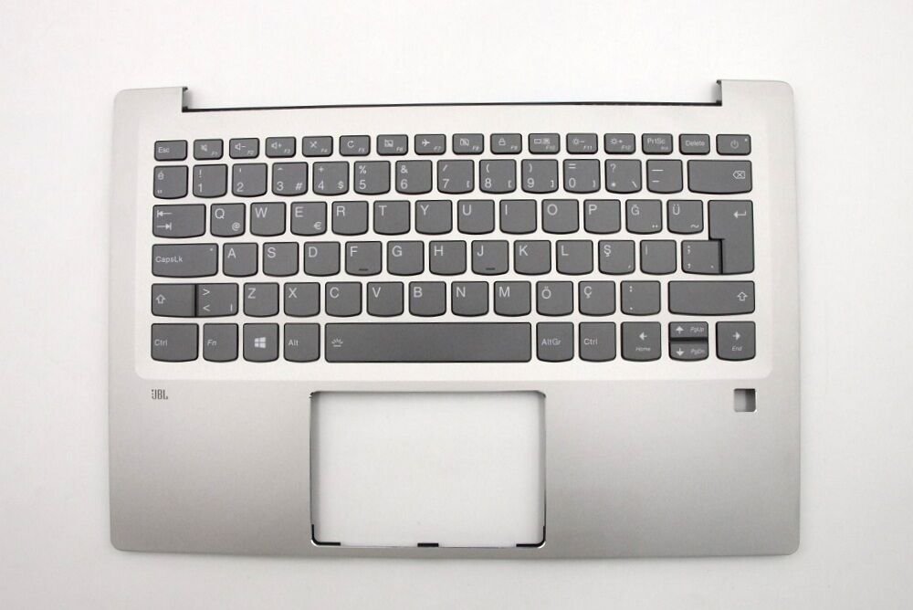 Lenovo Orijinal ideapad 720S-14IKB 80XC 81BD Notebook Türkçe Ledli Klavye Dahil Üst Kasa