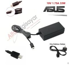 ASUS Transformer VivoBook Eee Book X205, X205T,  X205TA, F205TA,  TP200SA  E200 E200H  E200HA E202SA  TP200 TP200S TP200SA  E202, E202SA, E205SA  Asus ADP-33BW  Şarj Cihazı