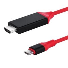 Usb Type C 3.1 To Hdmi Çevirici Dönüştürücü Tv Bağlama Kablosu
