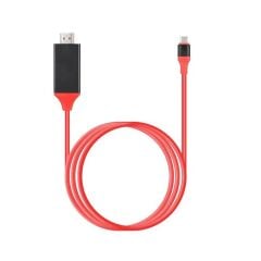 Usb Type C 3.1 To Hdmi Çevirici Dönüştürücü Tv Bağlama Kablosu